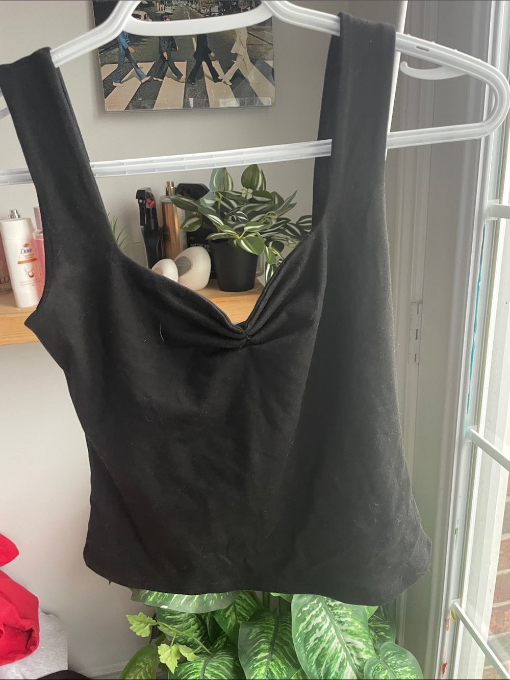 Sleek Black Women's Camisole Tank - Brand Unspecified